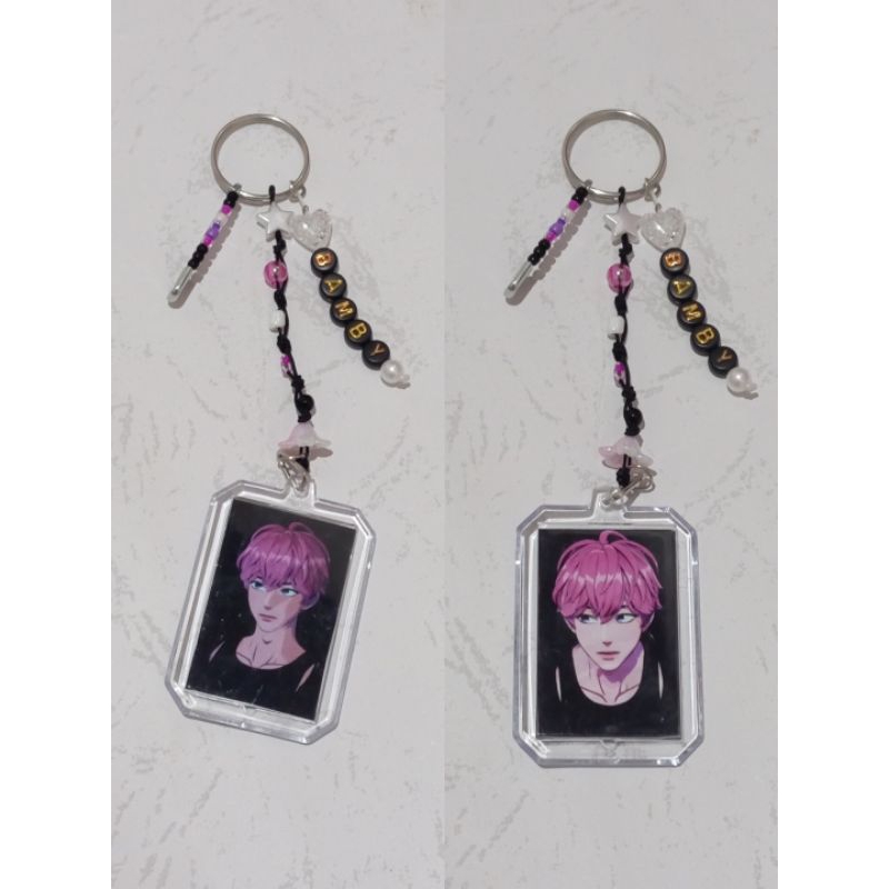 gantungan akrilik bamby plave