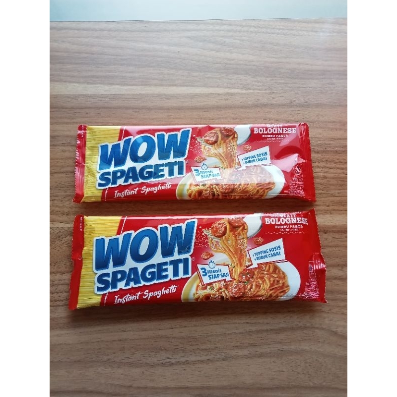 

Wow spaghetti meaty bolognese