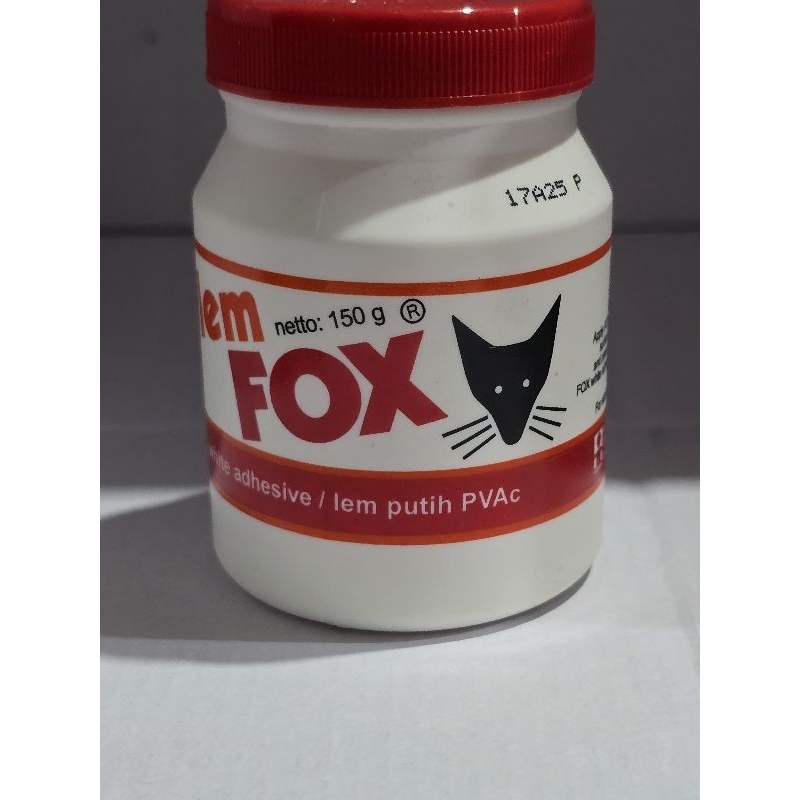 

LEM FOX PUTIH BOTOL 150 GRAM