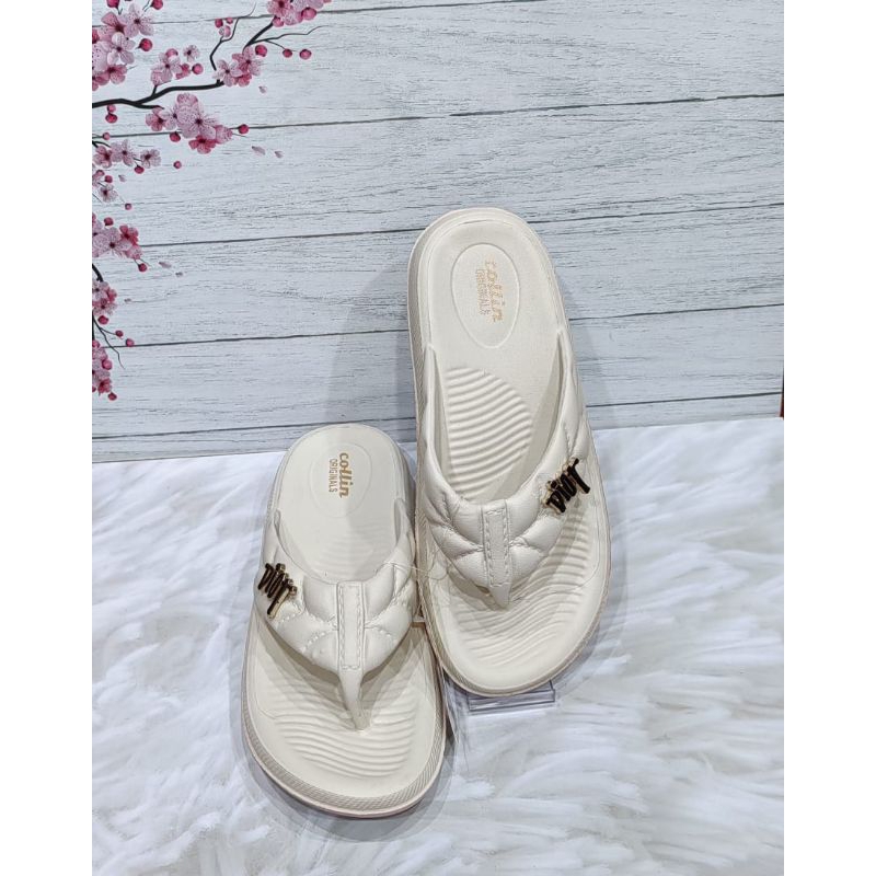 sandal jepit jelly wanita dior motif jepit dior