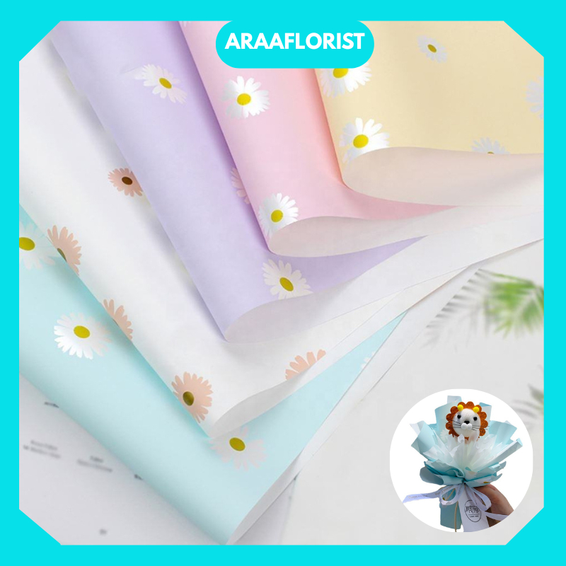 

KB066 KERTAS BUKET BUNGA/KERTAS KADO CELLOPHANE FLORIST FLOWER WRAPPING