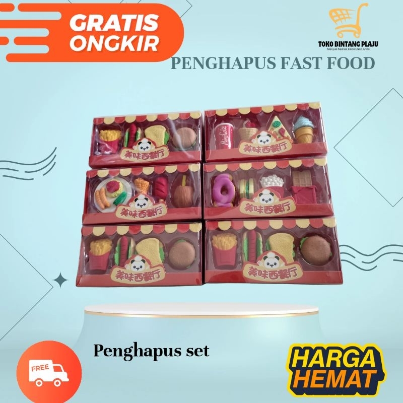 

PENGHAPUS FAST FOOD SET QH-8422