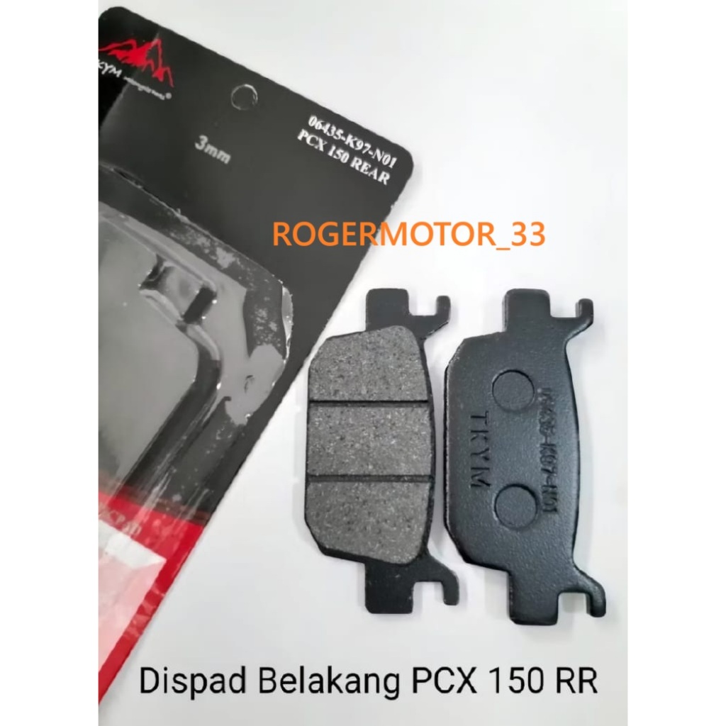 DISC PAD KAMPAS CAKRAM BELAKANG PCX 150 TAKAYAMA ORI