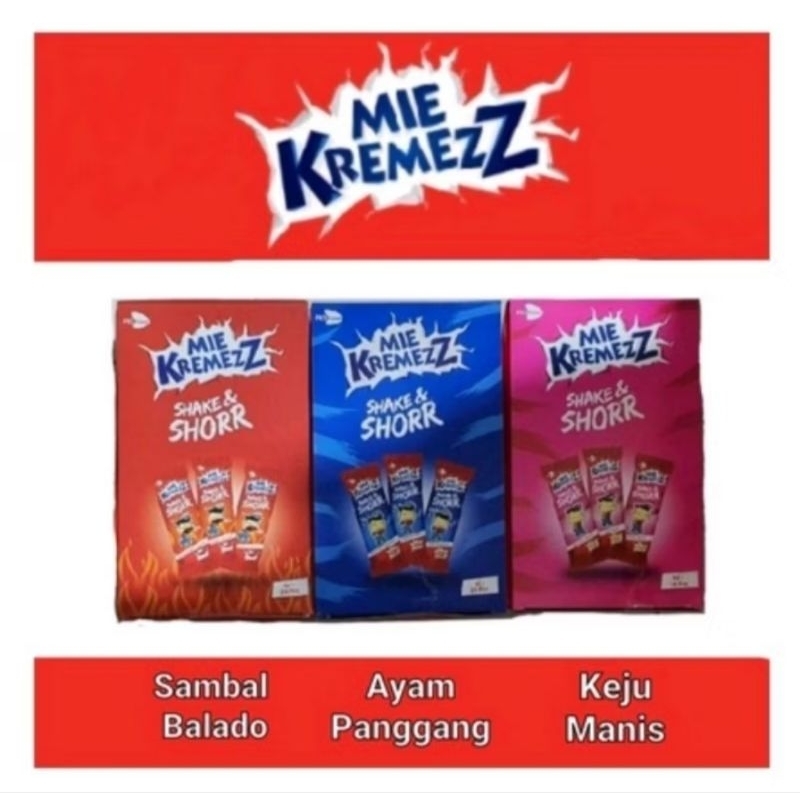 

Mie Kremez Shorr per box isi 20 pc