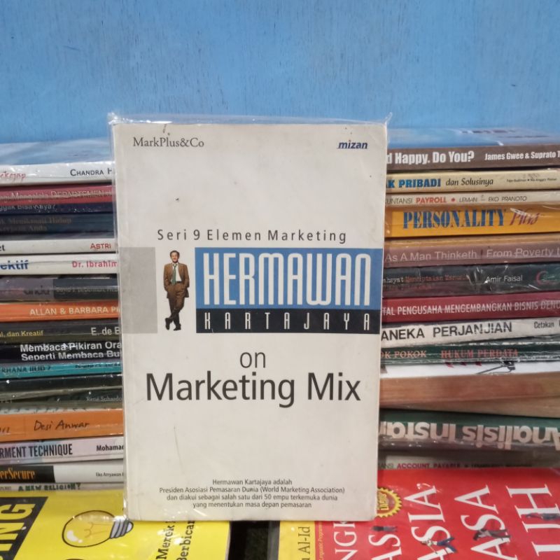 Bisa Cod | Buku Seri 9 Elemen Marketing Hermawan Hartajaya On Marketing Mix | Original (Preloved)