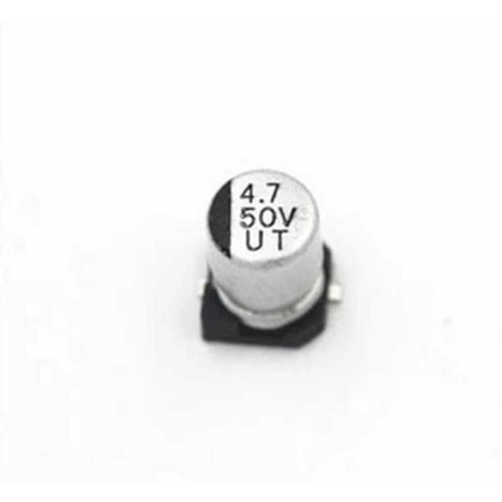 RE3179 elco 4.7uf 4,7uf 4.7 4,7 4u7 uf 50v 50volt 50 volt smd by PCM LTC GLODOK