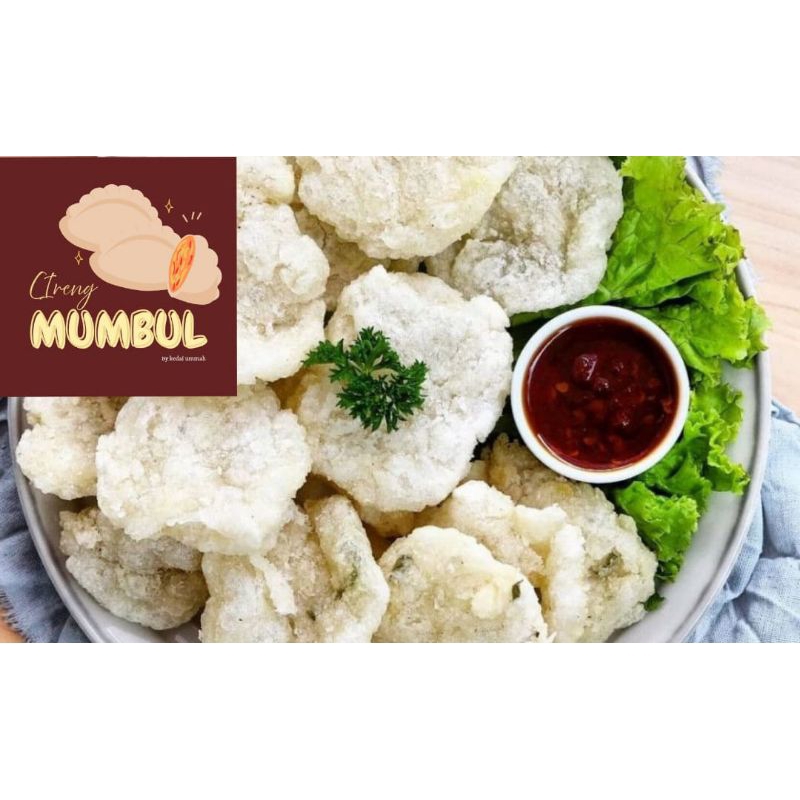 

cireng kriwil/cireng mumbul original viralll/ bumbu rujak/ isi 25