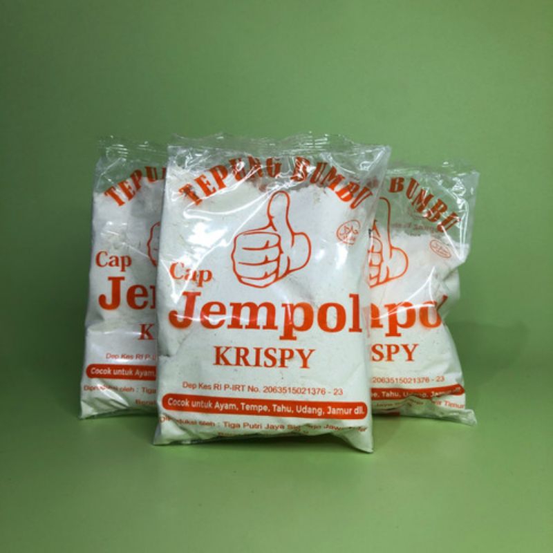 

TEPUNG CRISPY CAP JEMPOL