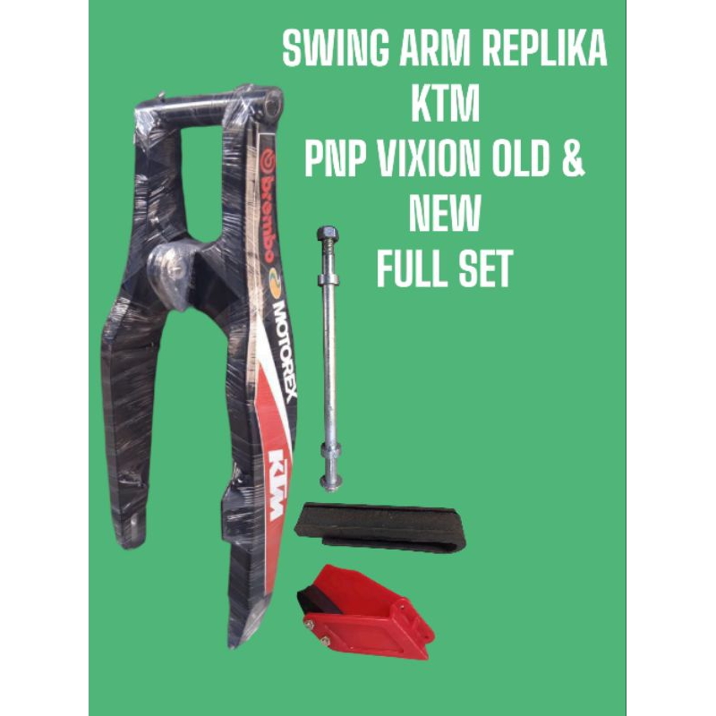 SWING ARM REPLIKA KTM CUSTOM 66CM PNP VIXION OLD & NEW FULL SET