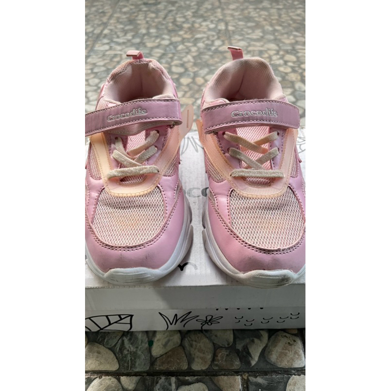 SEPATU ANAK PEREMPUAN CROCODILE SEPATU ANAK PEREMPUAN PINK
