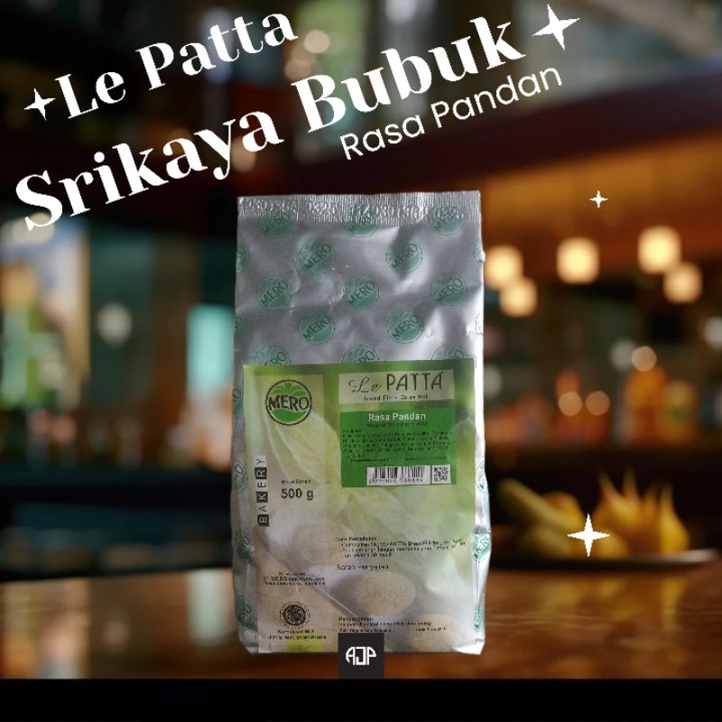 

Le PATTA Selai Srikaya Pandan | Pack 500 gr