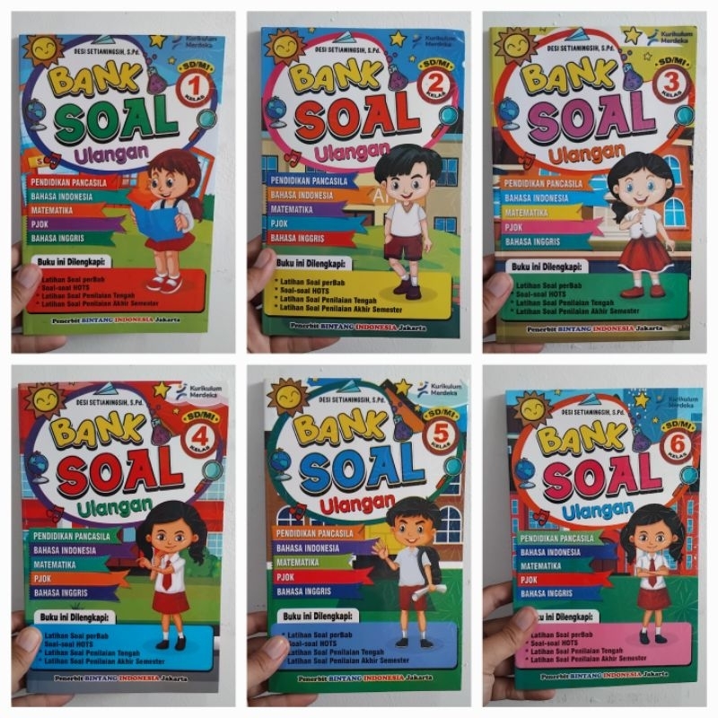 

Buku Bank Soal-soal untuk Anak-anak - Full Colour - Buku khusus Anak PAUD - PG - TK - Original