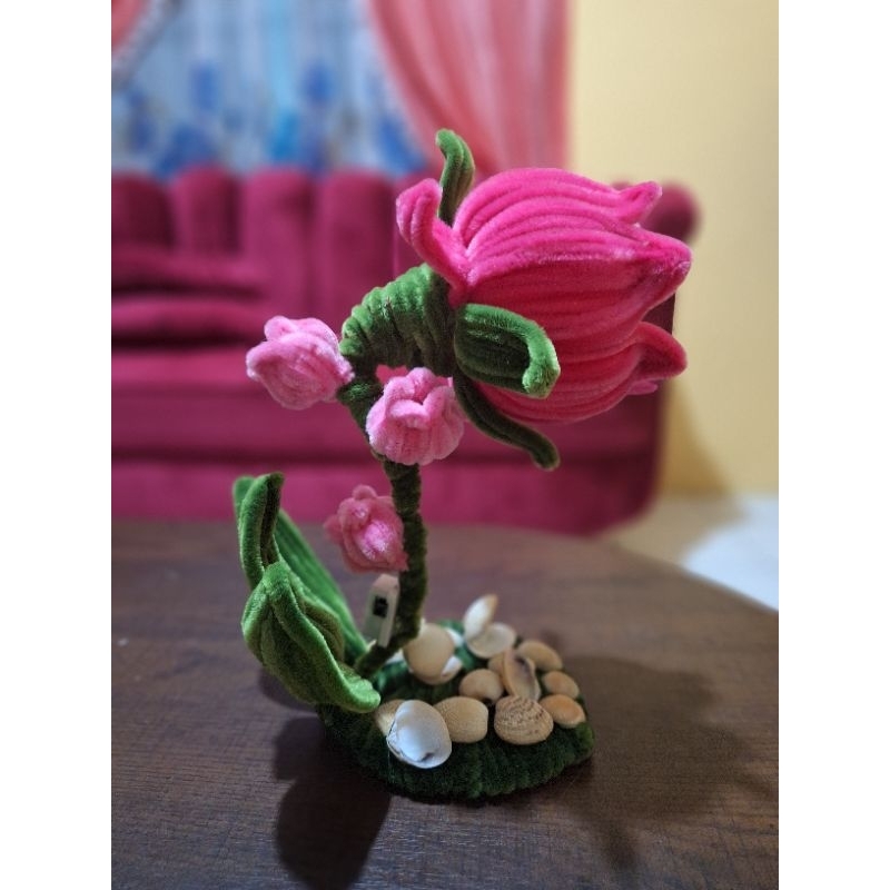 lampu tidur kawat bulu