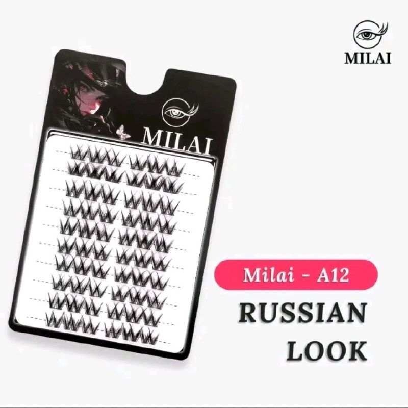 Afnansa️ MILAI  Bulu Mata Extension Tanpa Lem