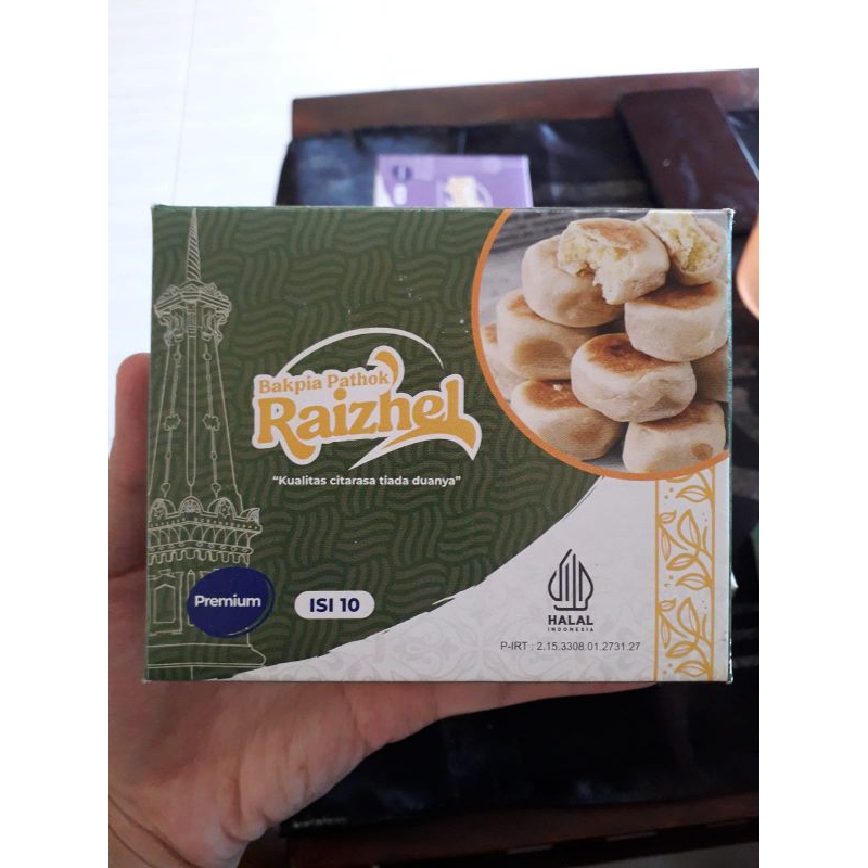 

bakpia Pathok Raizhel isi 10|| Paket 5 Box
