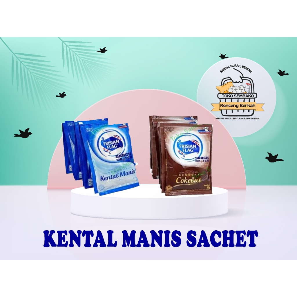 

Susu Kental Manis Sachet Frisian Flag Rencengan Promo Grosir (38 Gr X 6)