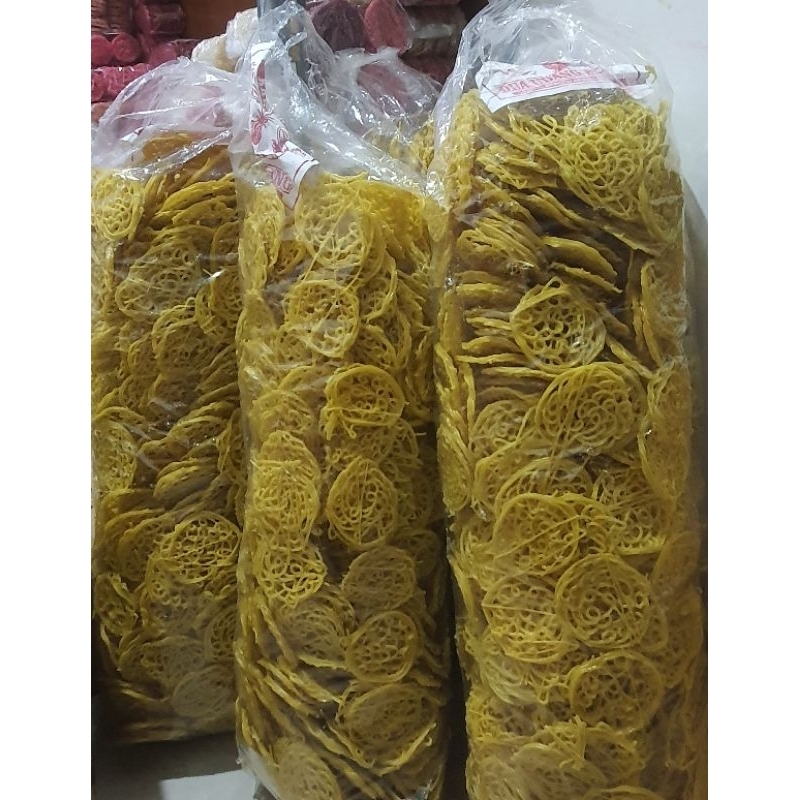 

KERUPUK MIE KUNING MENTAH SUPER KHAS TEGAL