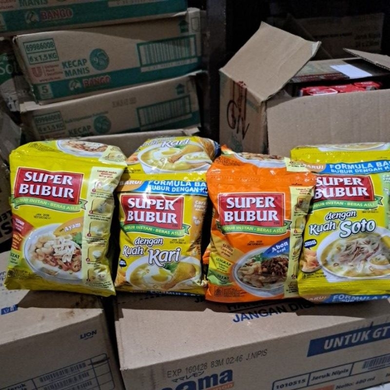 

Super bubur 1 renceng isi 5pcs