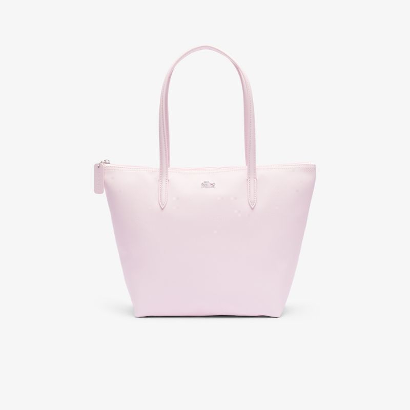 Lacoste Women's LACNF2037POQ49 L.12.12 Concept Small Zip Tote Bag - Pink