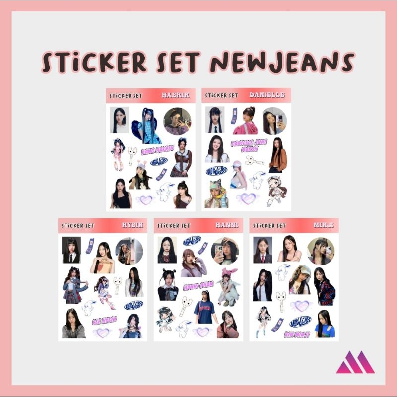 

STICKER SET NEWJEANS