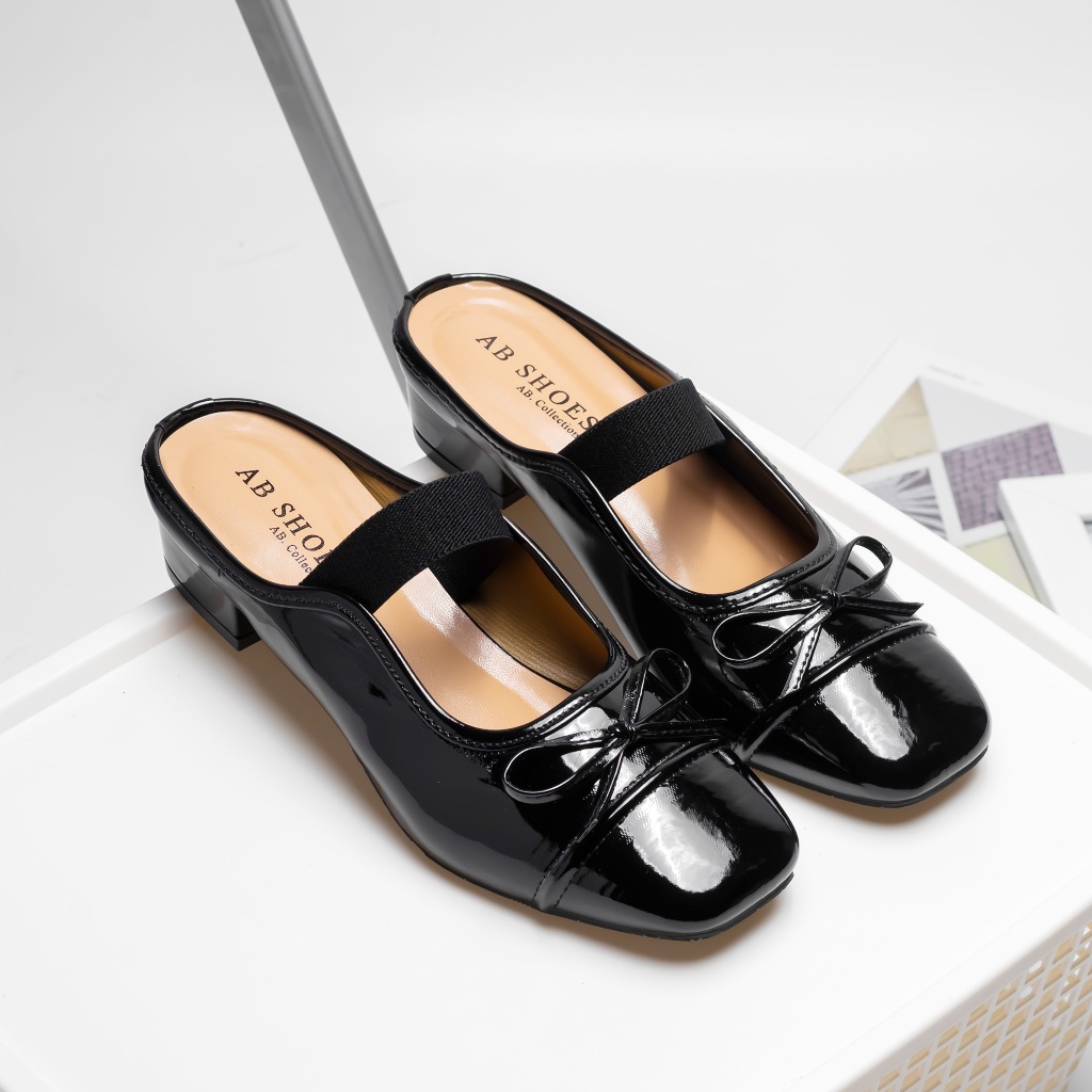 Sandal Mules Wanita Kekinian 3 cm ED - 012