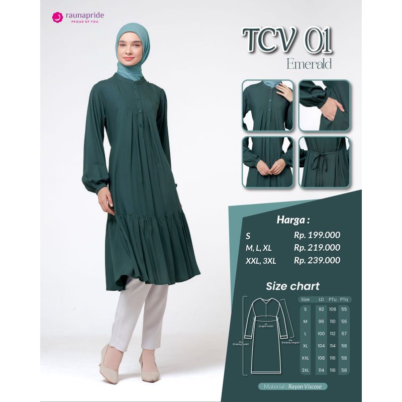 TUNIK RAUNA TVC 01, TUNIK PREMIUM RAUNA, TUNIK RAUNA