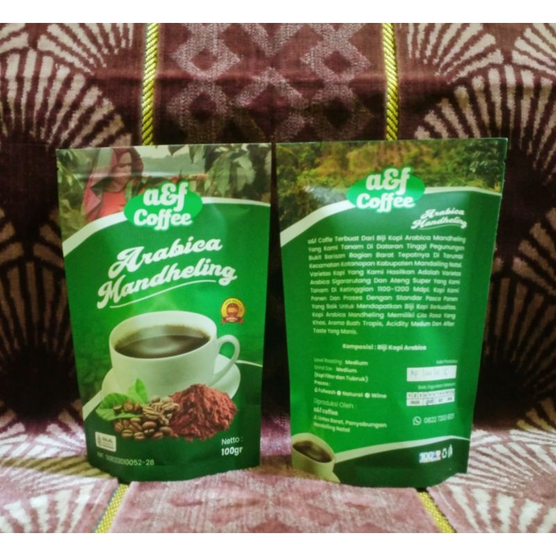 

Kopi bubuk Arabika Mandailing #naturalprocess#