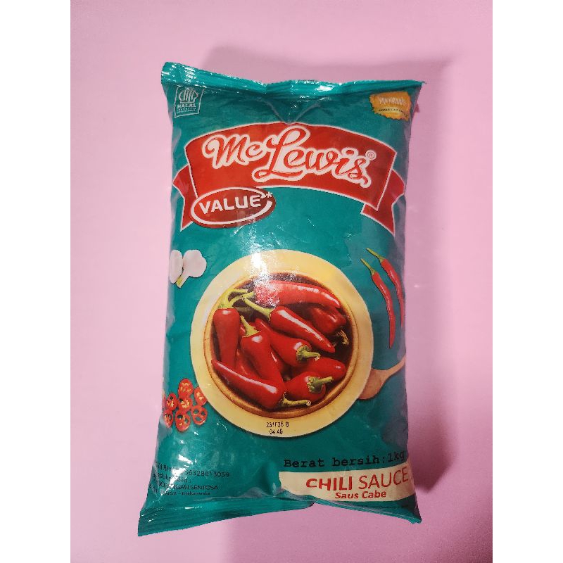

McLewis saus sambal 1kg