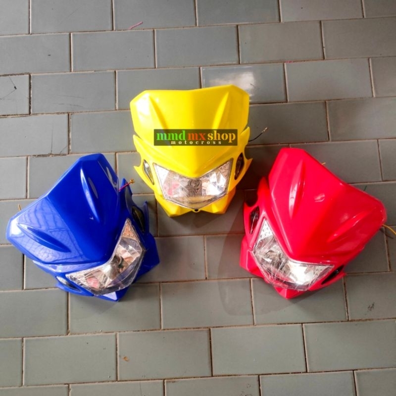 Lampu depan Klx 150 lama Klx 150 s l Dtracker lama Headlamp batok lampu klx 150 lama