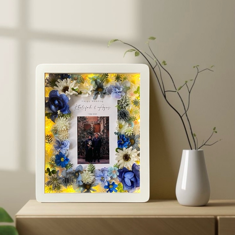 “Ohanabako” Flower Frame | Kado Perpisahan Kenang-kenangan