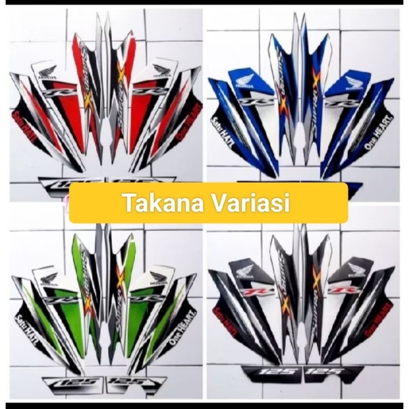 striping Supra x 125 R 2013