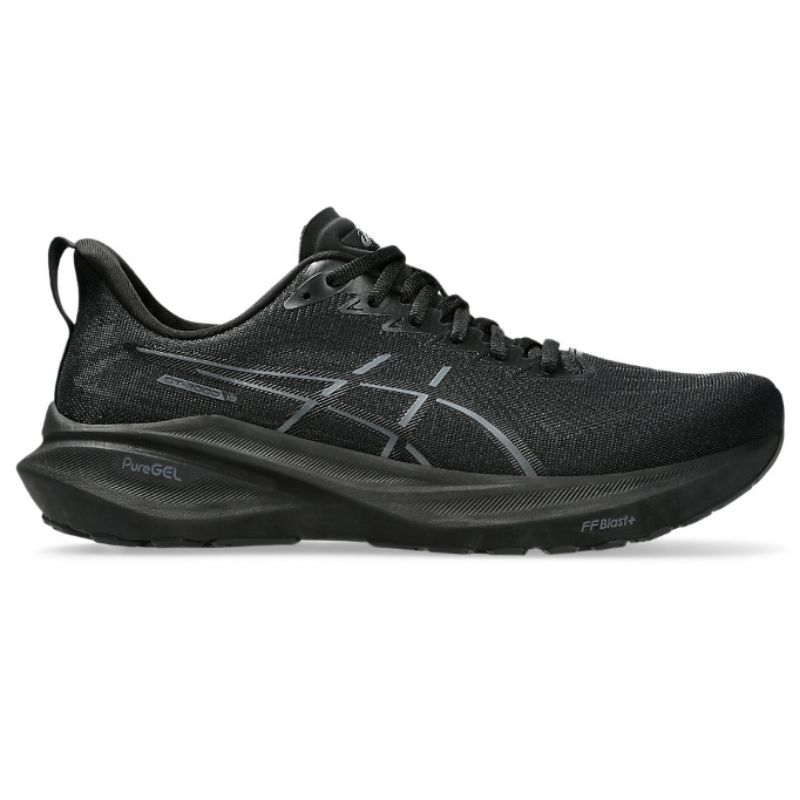 SEPATU RUNNING ASICS GT 2000 13 FULLBLACK ORIGINAL