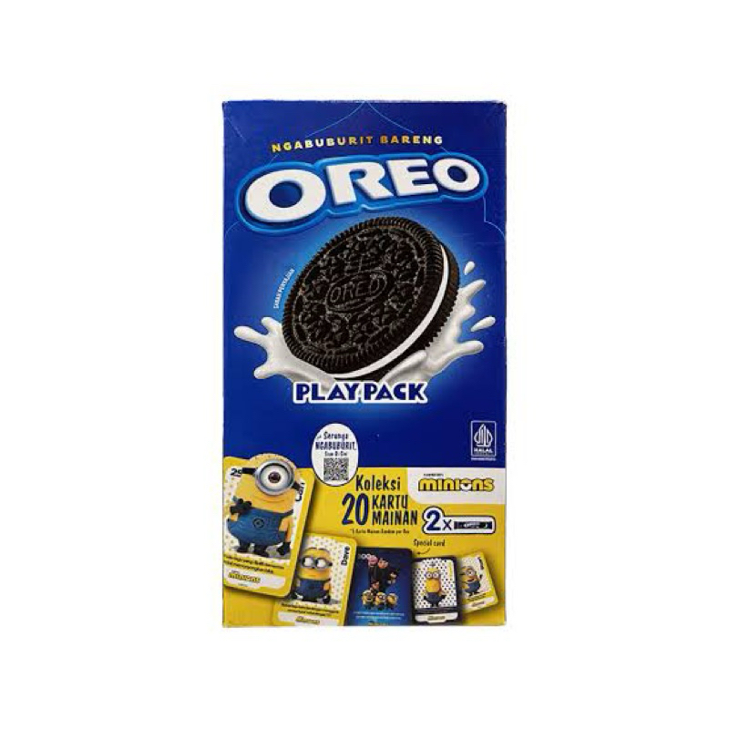 

OREO PLAYPACK MINION 2x119 gr BISKUIT OREO PLAYPACK MINION