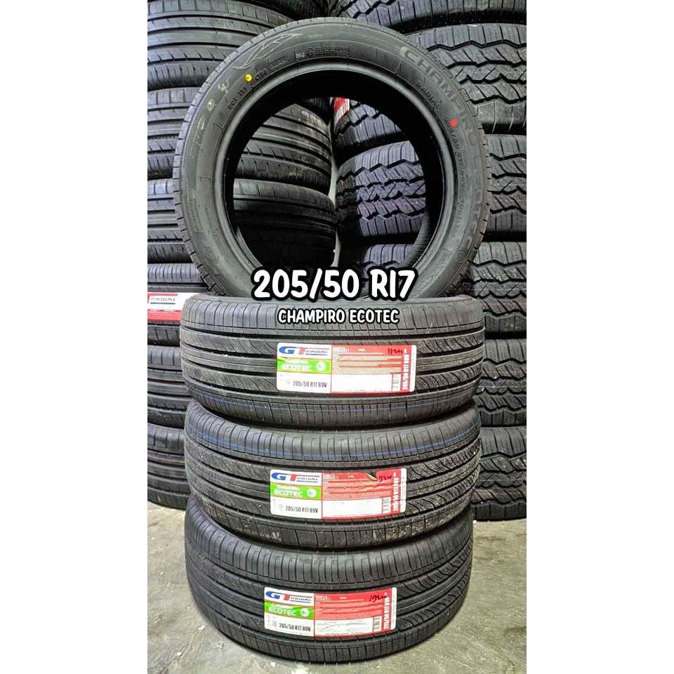 ban ring 17 205 50 tubeles Ban mobil GT Radial 205/50 R17 Champiro Ecotec