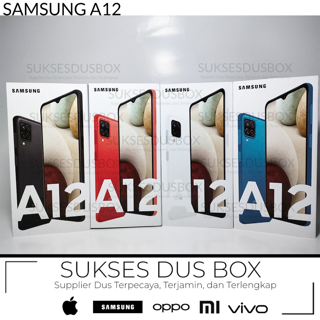 DUS BOX SAMSUNG A12 FREE STIKER & FULLSET AKSESORIS