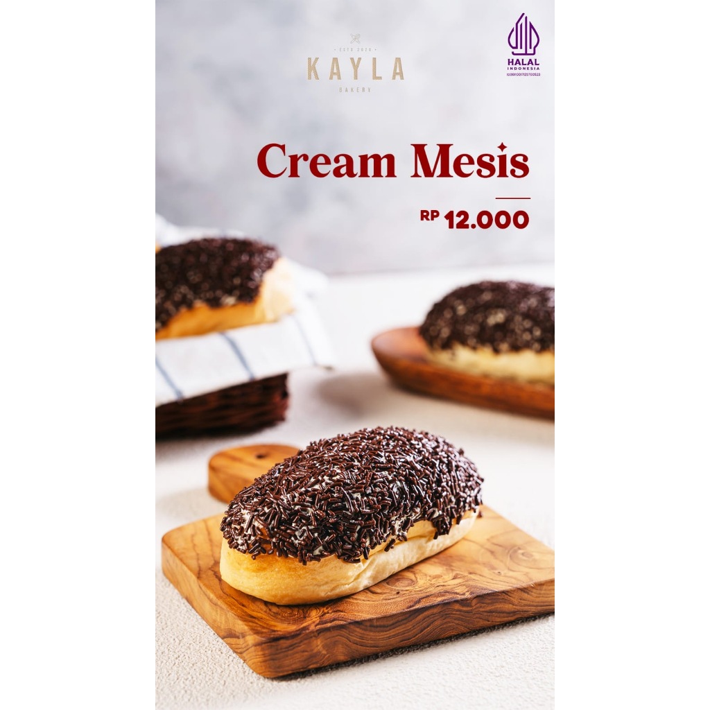 

Roti cream mesis