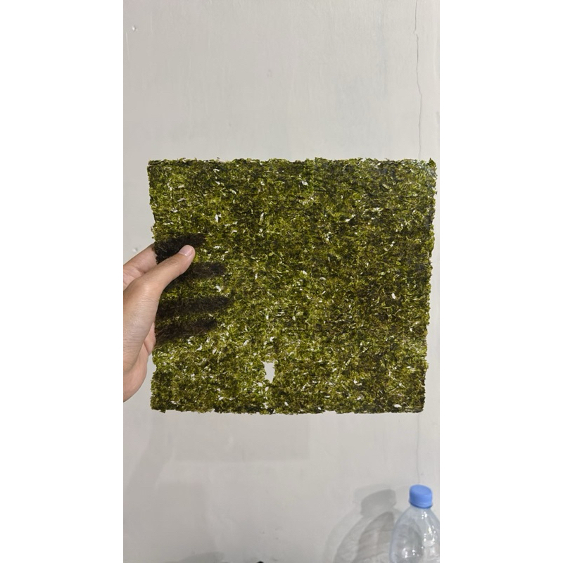 

nori sushi grade c REJECT 50 lembar, termurah cocok untuk snack cemilan rumput laut nori goreng
