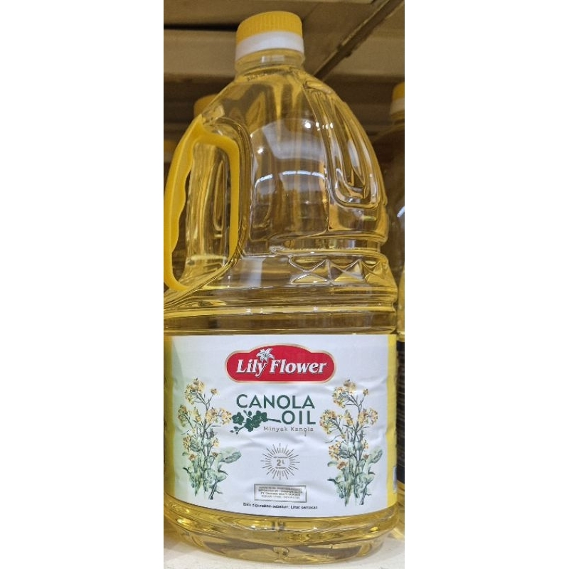 

Minyak Canola LILY FLOWER Canola Oil 2 Liter - HK, RM.