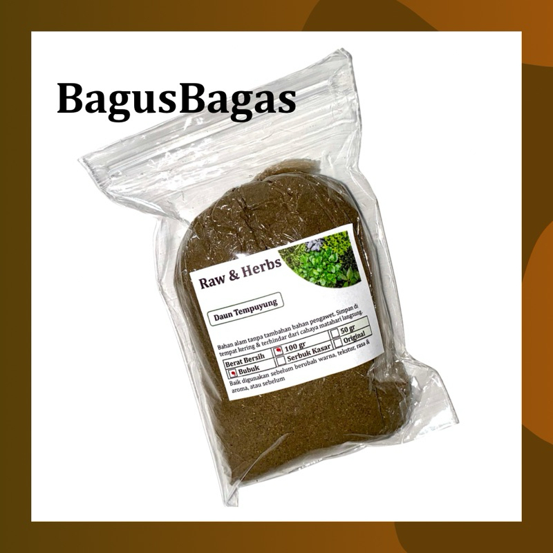 

Bubuk Daun Tempuyung Obat Herbal Alami Peradangan Asam Urat Batu Ginjal 100g Bagus Bagas