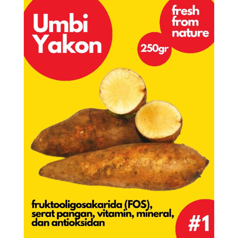 UBI YAKON UMBI YAKON 250gr