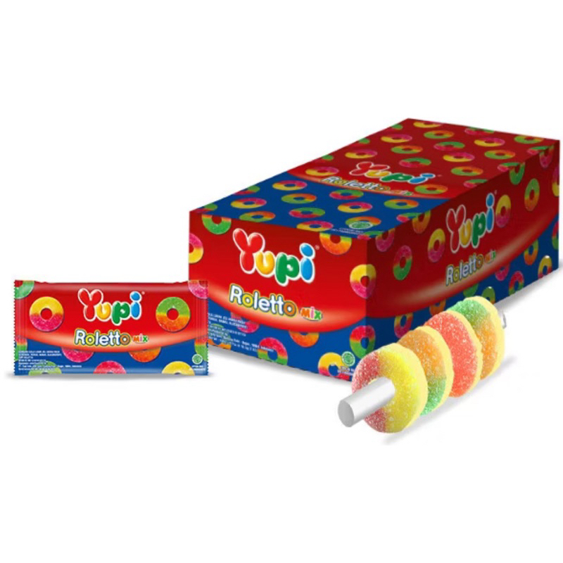 

Yupi Rolleto 1box isi 12pcs