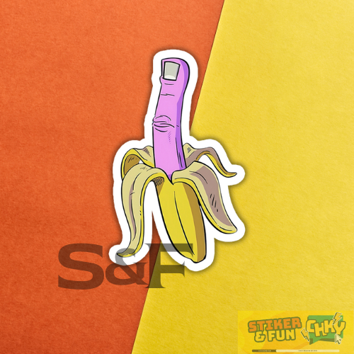 

Stiker Sticker Vinyl Laminasi BANANAFVCK