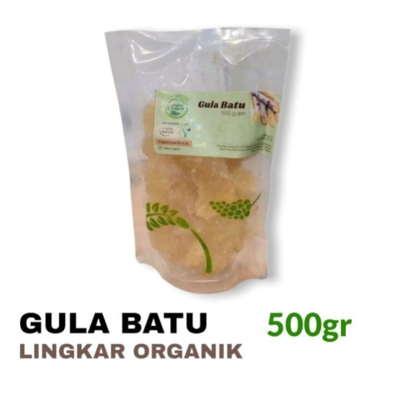 

Gula Batu Lingkar Organik 500gr