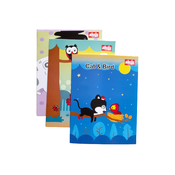 

( Per Pack ) Buku Tulis Skola 38 Lembar / Buku Tulis Sekolah / Buku Tulis Sekolah kecil / Buku tulis anak SD