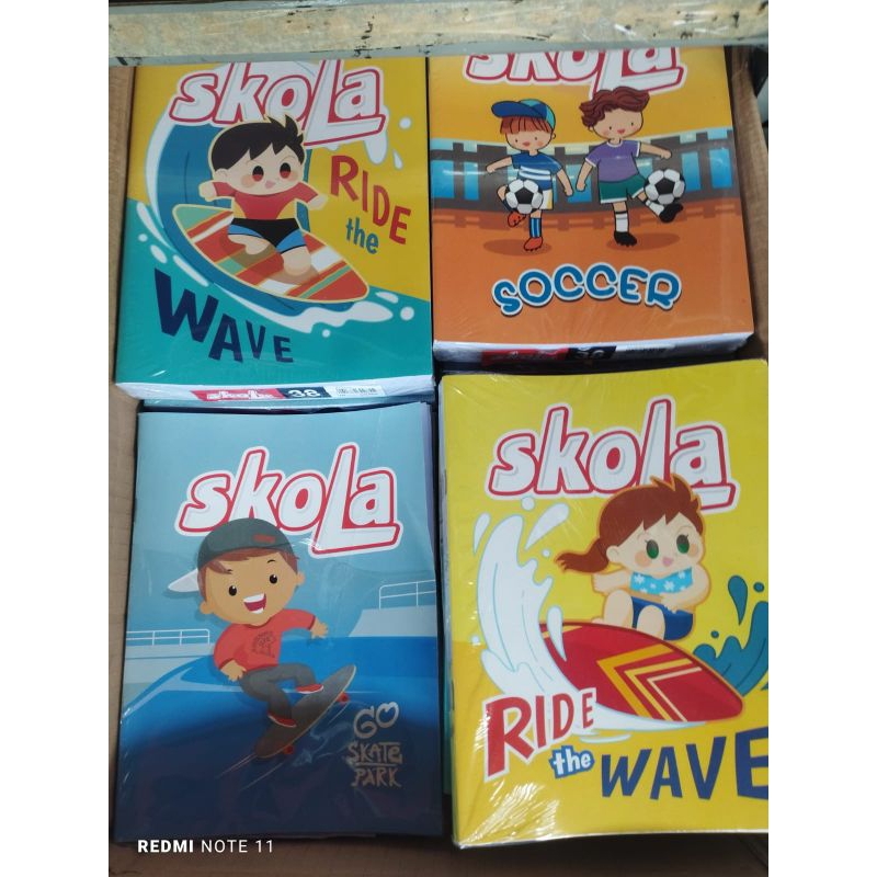 

1 Pack Buku Tulis SKOLA 38 lembar