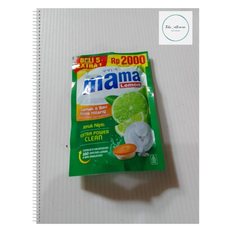 [toko_alhanan]Sabun cuci piring MAMA LEMON