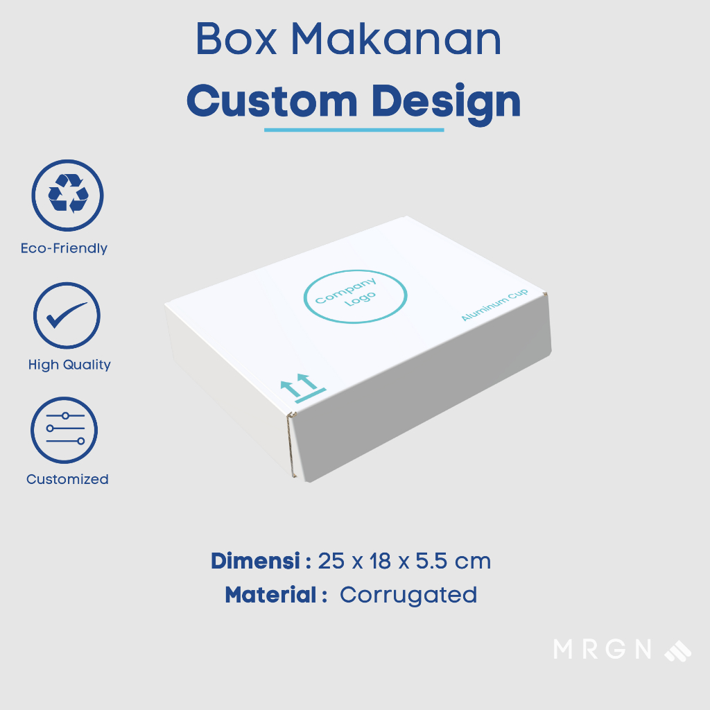 Custom Cetak Corrugated Box Sablon - Mailer Box