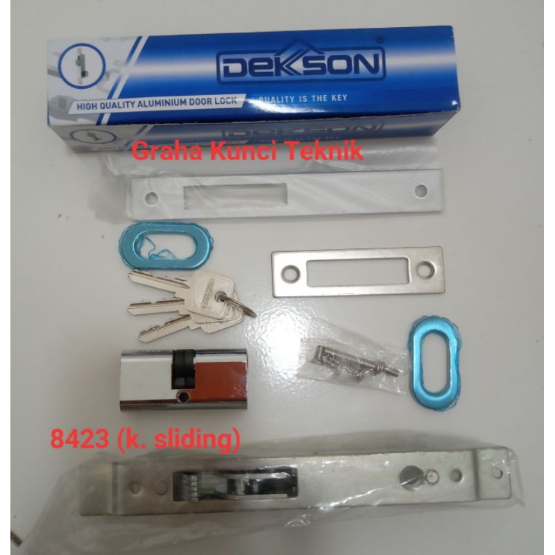 Kunci pintu sliding /swing Dekson