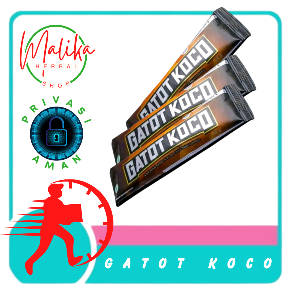 

3 Sachet Kopi Gatot Koco Original 100% By dr. Richard Lee / Kopi Stamina