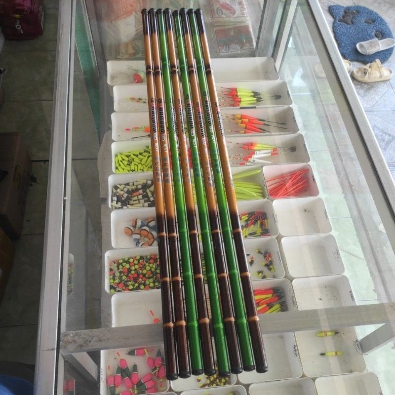 Joran tegek pancing BAMBOO NEXT ukuran 240